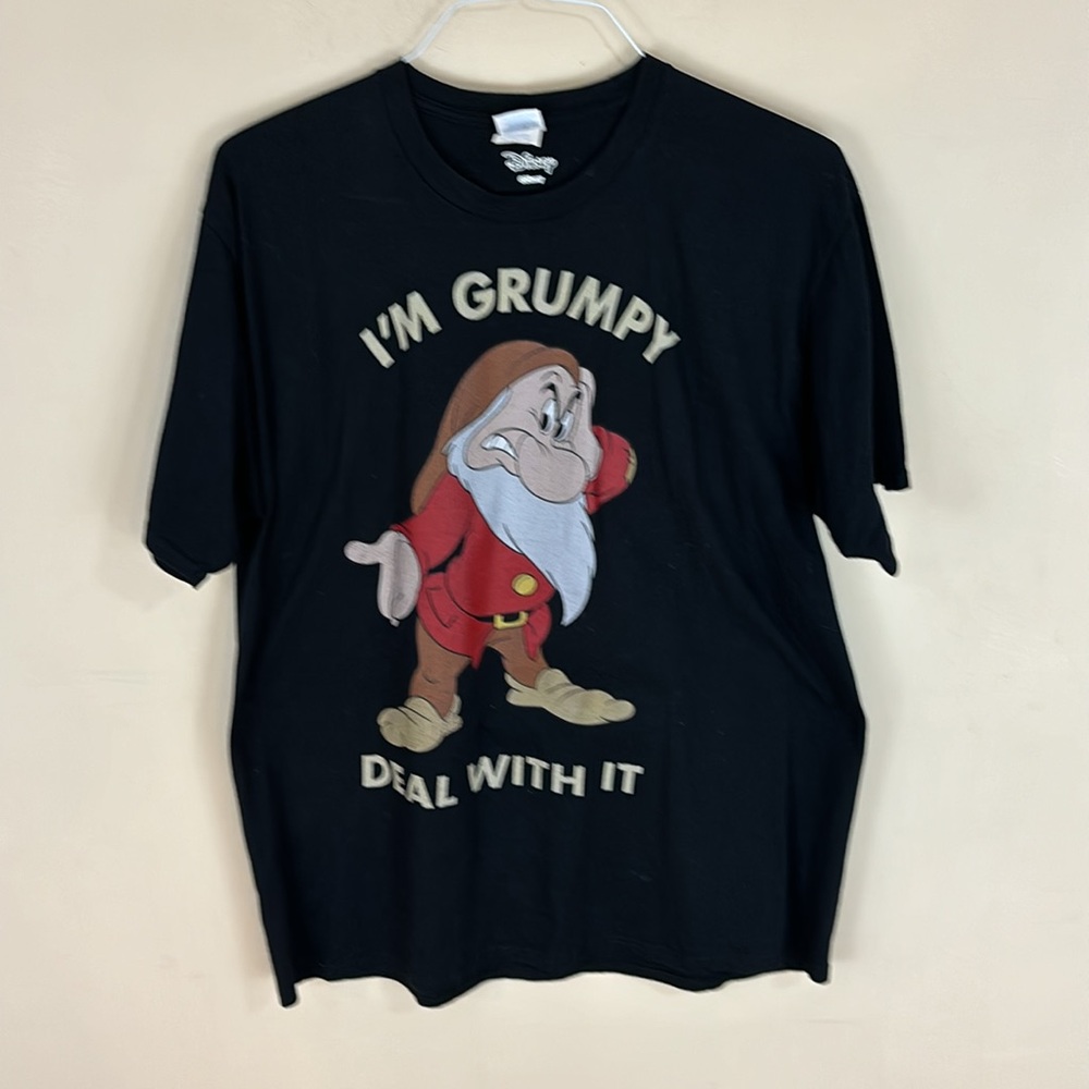 Disney I’m Grump Deal With It T-shirt Tee Size XL